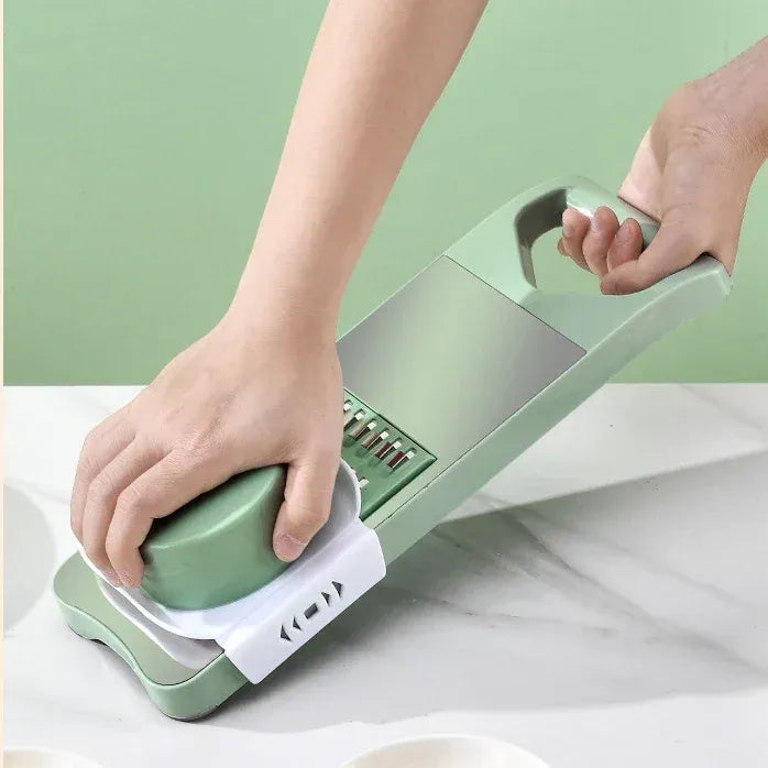 5 in 1 Stainless Steel Vegetable Cutter And Slicer
