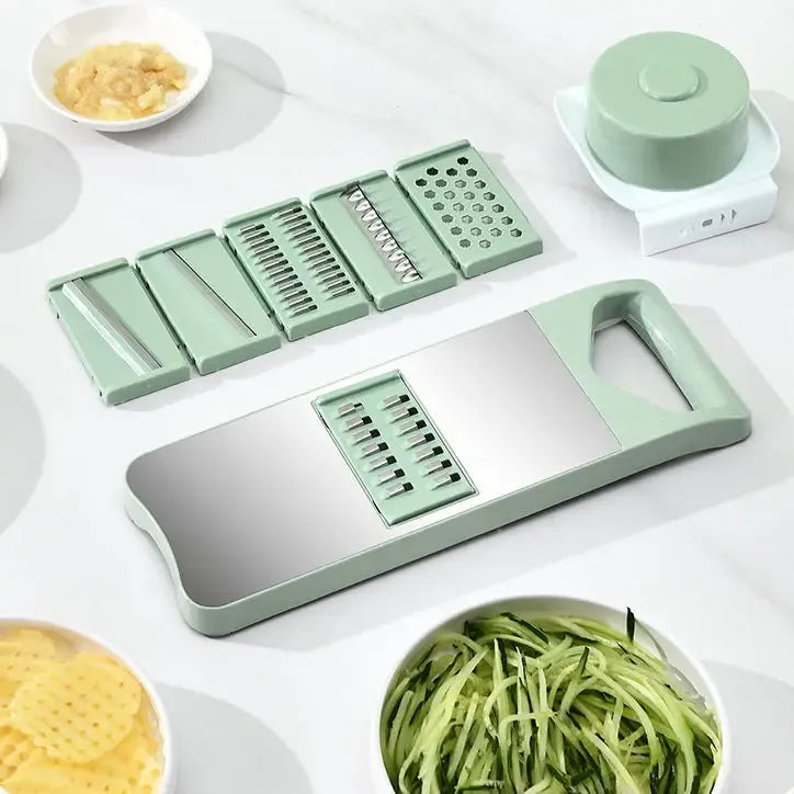5 in 1 Stainless Steel Vegetable Cutter And Slicer
