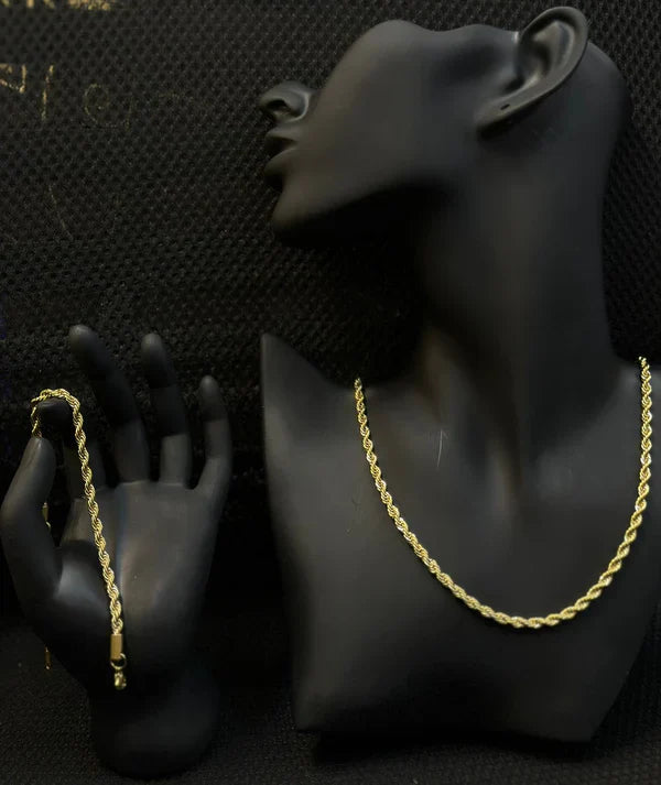 Milas Necklace And Bracelet Set