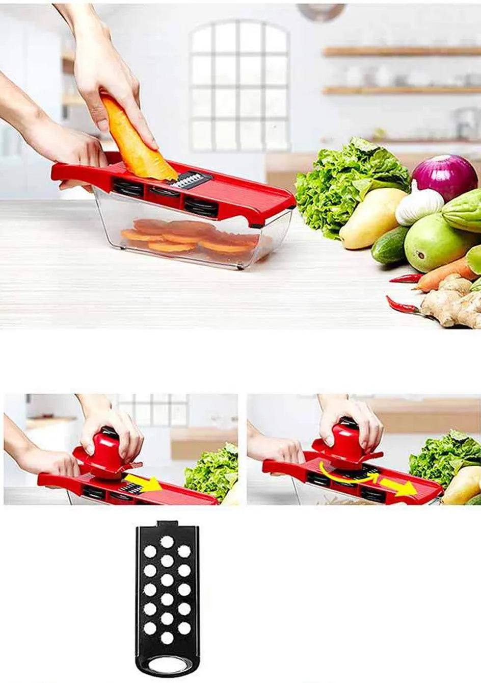 10 in 1 Vegetable Cutter Mandoline Slicer