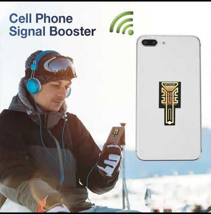 Mobile Signal Booster Chip for Phones Copper - Ideal for Camping, Travel, and Urban Areas