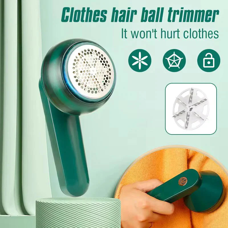 Electric Fabric Shaver Clothes Lint Remover rechargeable (AC/DC)