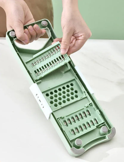 5 in 1 Stainless Steel Vegetable Cutter And Slicer