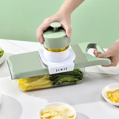5 in 1 Stainless Steel Vegetable Cutter And Slicer