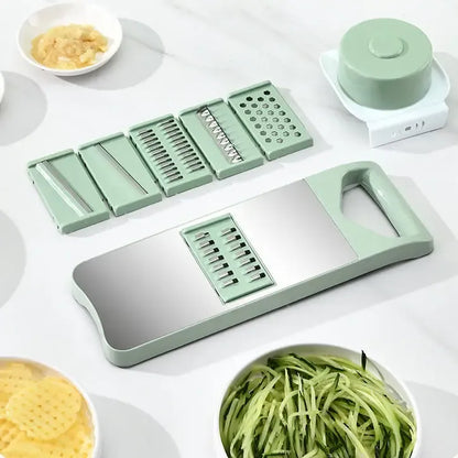 5 in 1 Stainless Steel Vegetable Cutter And Slicer